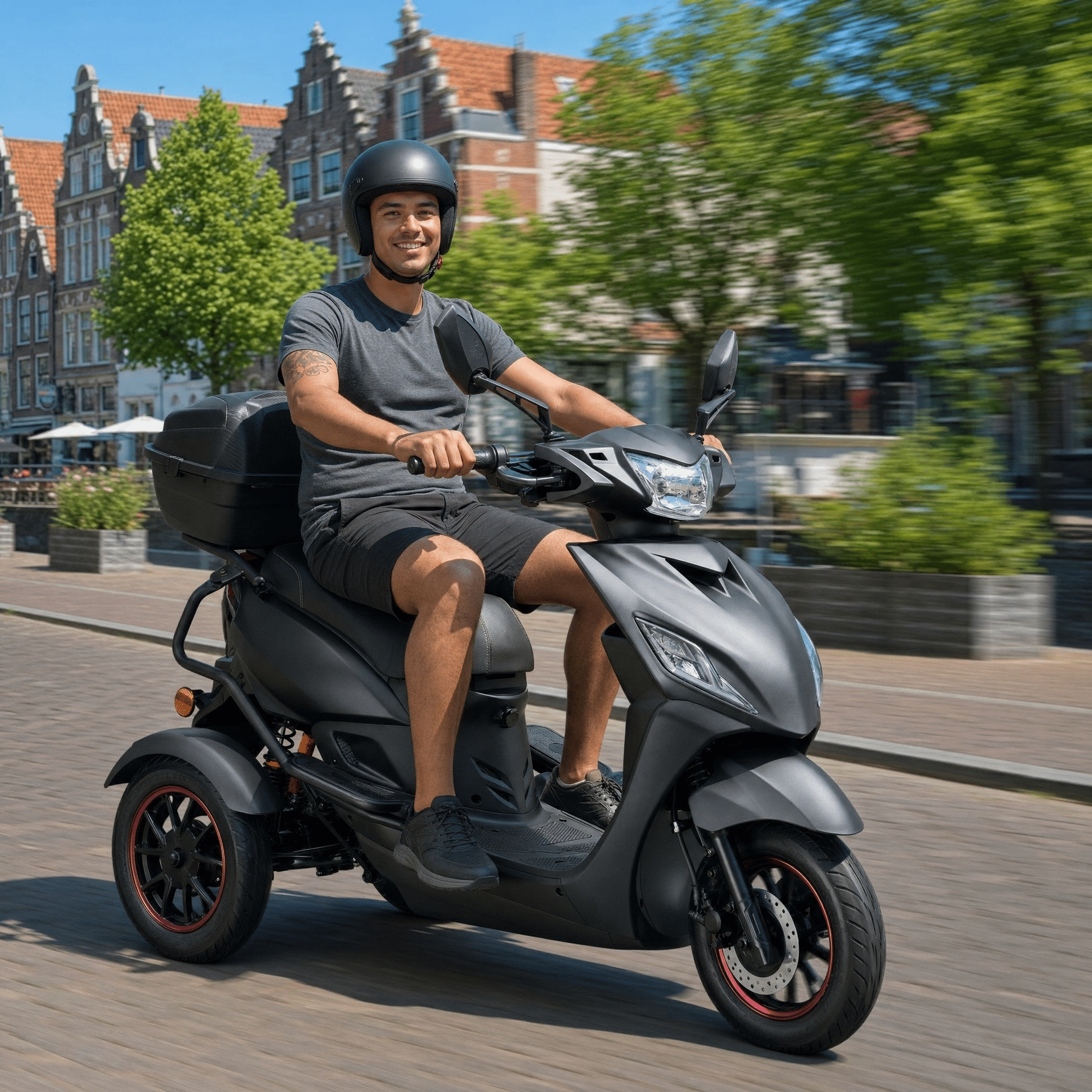 IVA T3 2.0 Matgrijs - Voordeelscooters.nl
