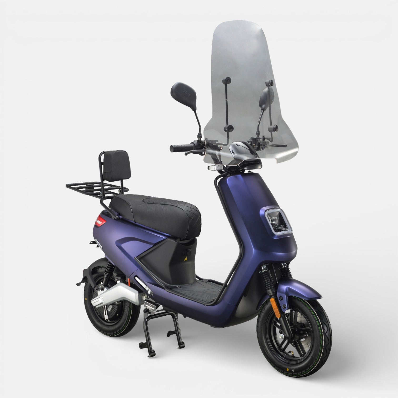 IVA E - GO S4 Valbeugelset Matzwart - Voordeelscooters.nl