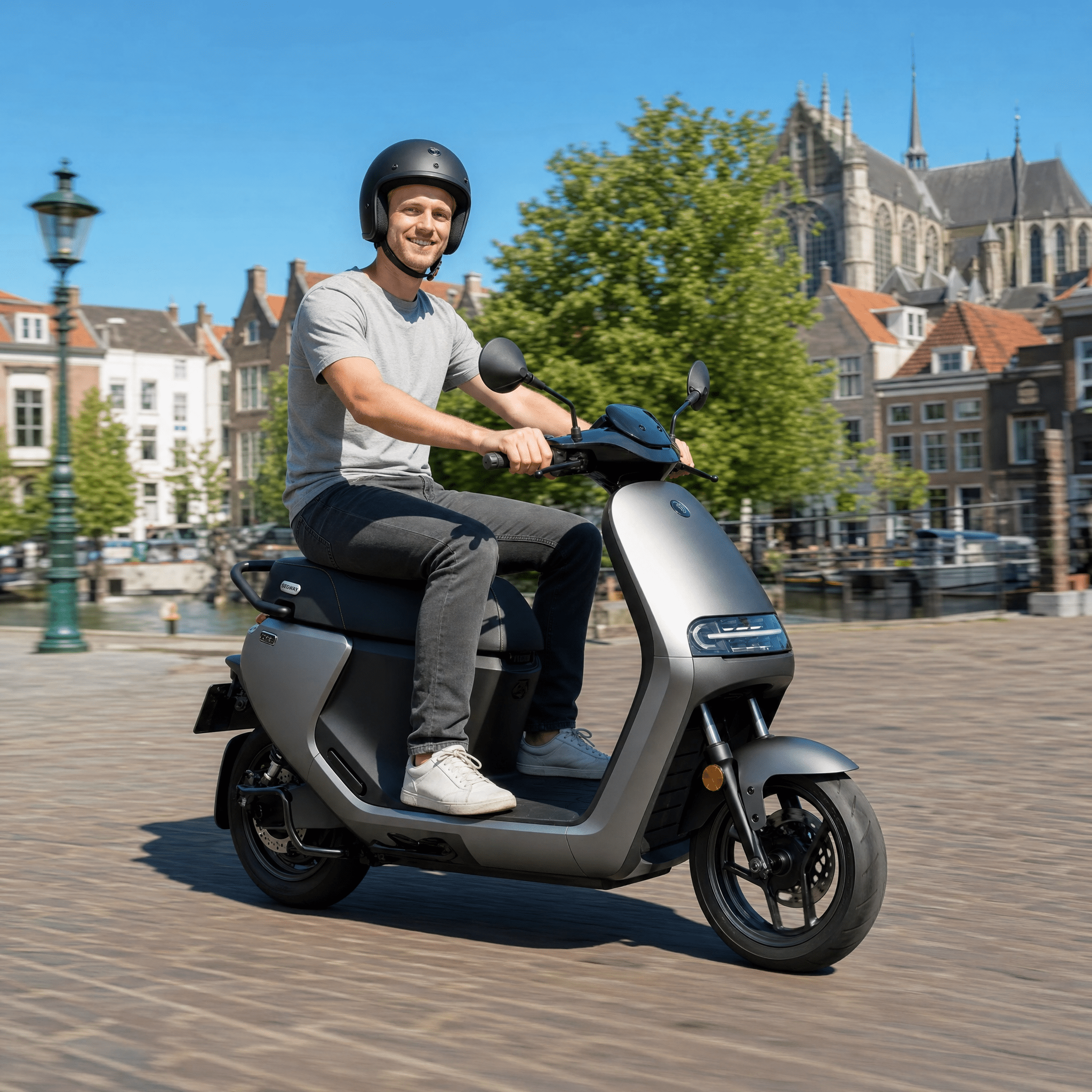Segway E250S Matgrijs - Voordeelscooters.nl