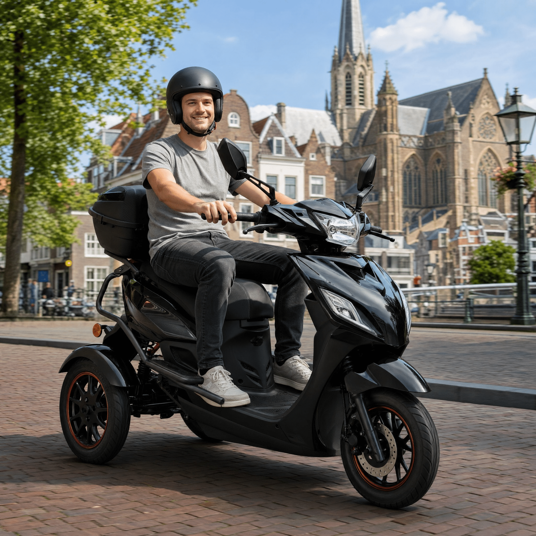 IVA T3 2.0 Zwart - Voordeelscooters.nl
