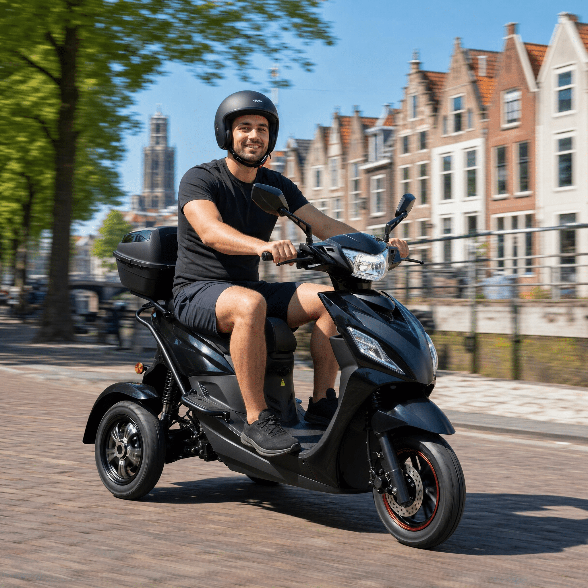 IVA T3 2.0 Sport Zwart - Voordeelscooters.nl