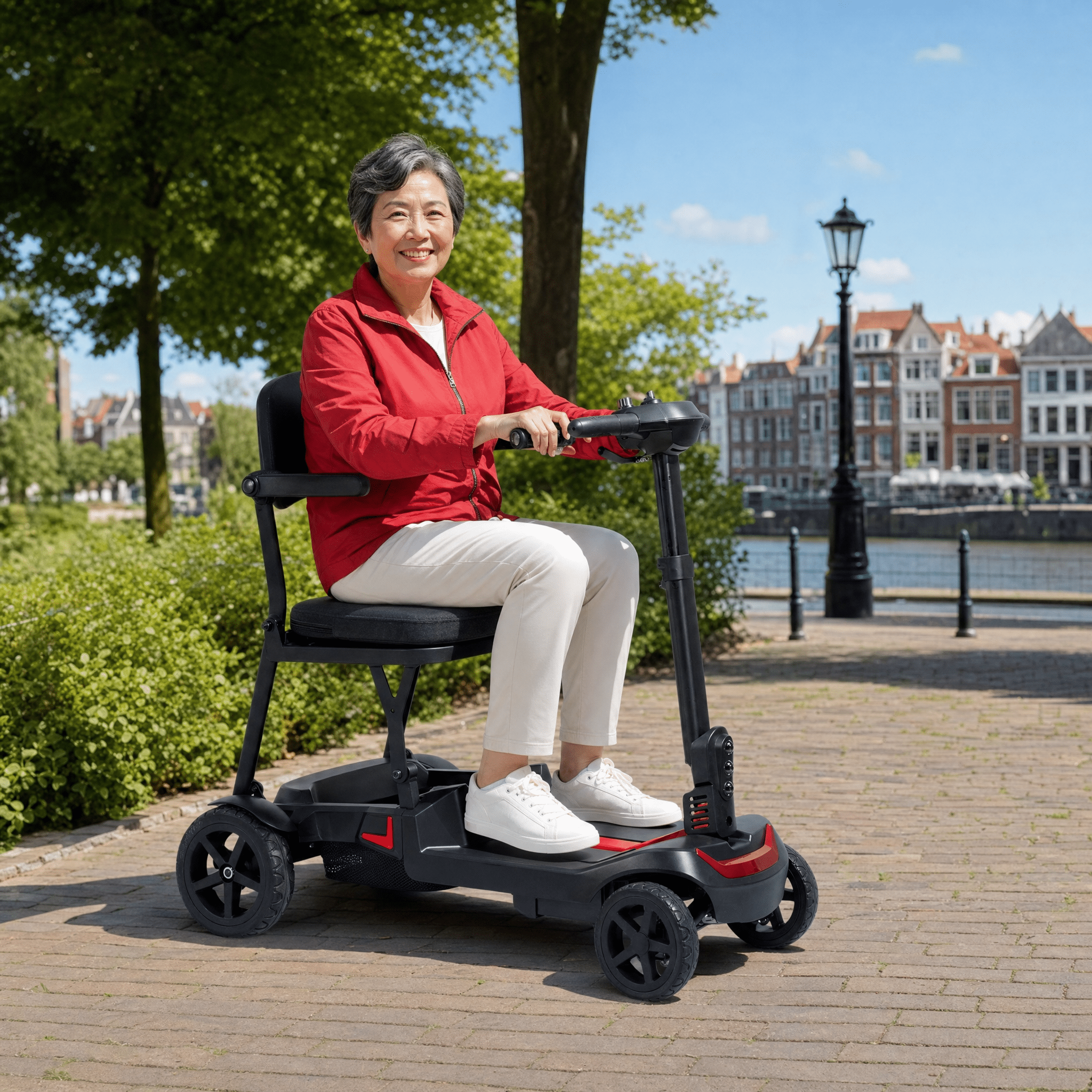 IVA Traveler 500 Rood - Voordeelscooters.nl