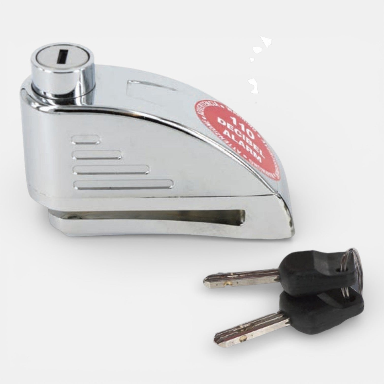Schijfremslot incl. Alarm - Voordeelscooters.nl
